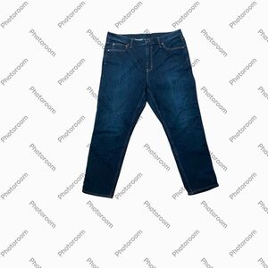 Gap Women Jeans Plus Size 20/35R Blue High-Rise Vintage Slim Stretch Denim‎